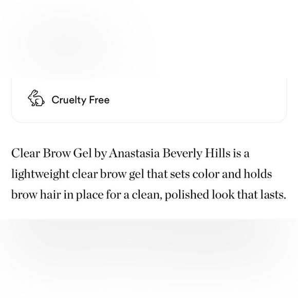$12❤️‍🔥 ONLY 1! Anastasia Beverly Hills Clear Brow Gel Medium-Hold NEW Eyebrow - Picture 6 of 8